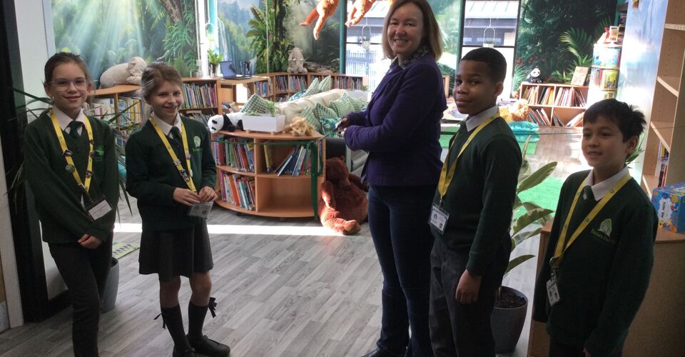 A new library space for Barnes Farm Primary School