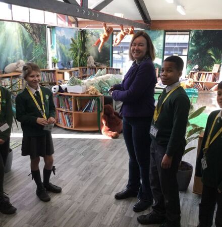 A new library space for Barnes Farm Primary School